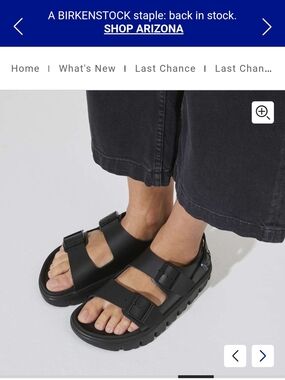 Papillio By Birkenstock Milano Pap Chunky Black